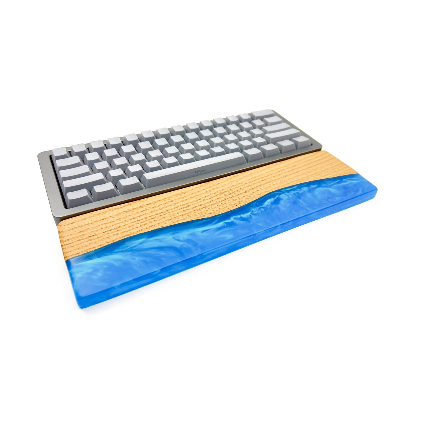 Keyboard Wrist Rest (Half Wood & Half Epoxy)