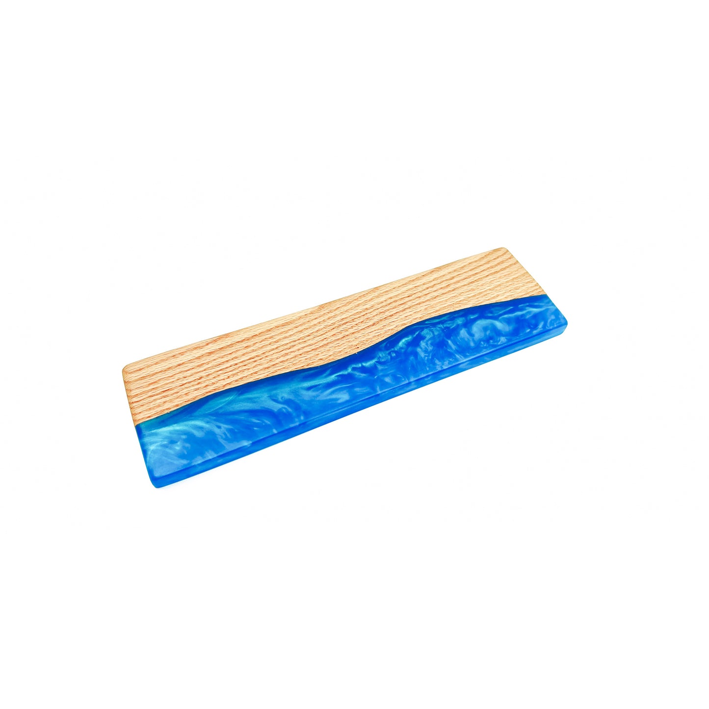 Keyboard Wrist Rest (Half Wood & Half Epoxy)