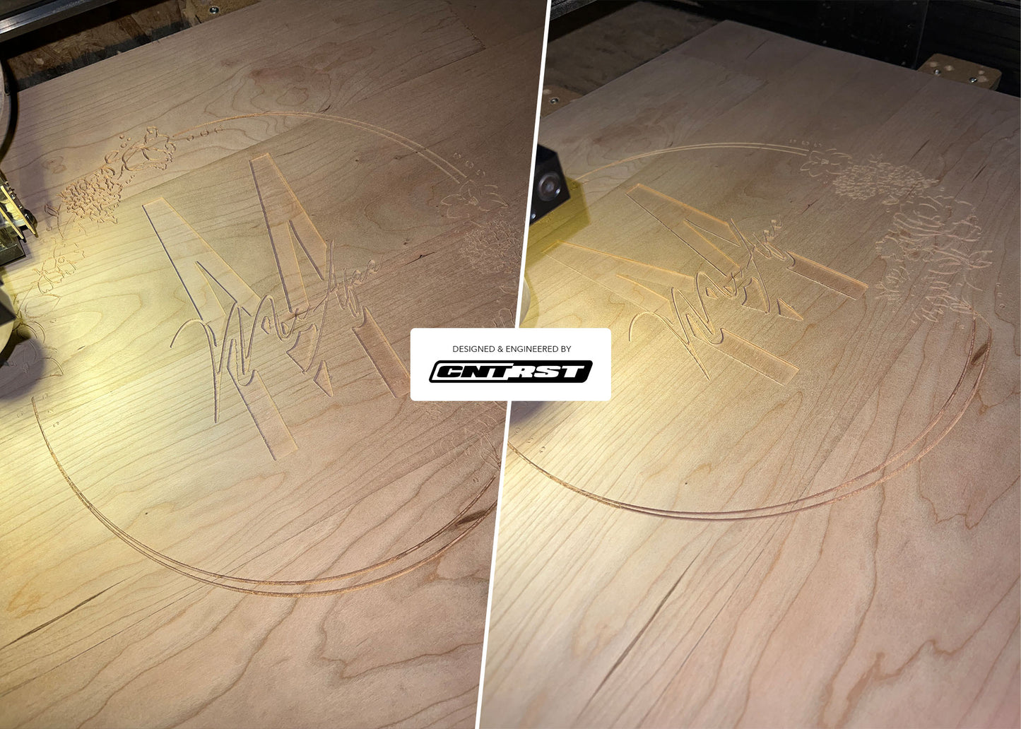 Personalized Wood Stovetop Tray